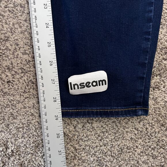 Talbots Womens 18W Modern Classic Preppy Slimming Stretch Jeggings Ankle Jeans - Picture 10 of 10